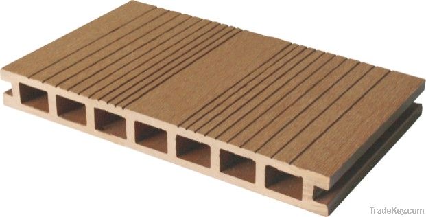 INDOOR AND OOUTDOOR WPC DECKING/ECO-FRIENDLY PLASTIC WOOD DECKING