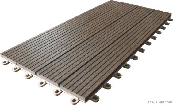 China zhejiang factory WPC decking tile