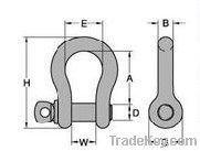 Bow shackle self color