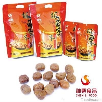 Roasted Peeled Chestnuts Snacks--Gift bag packed