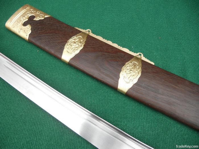 Longquan sword martial arts and stainless steel soft knife sword conve