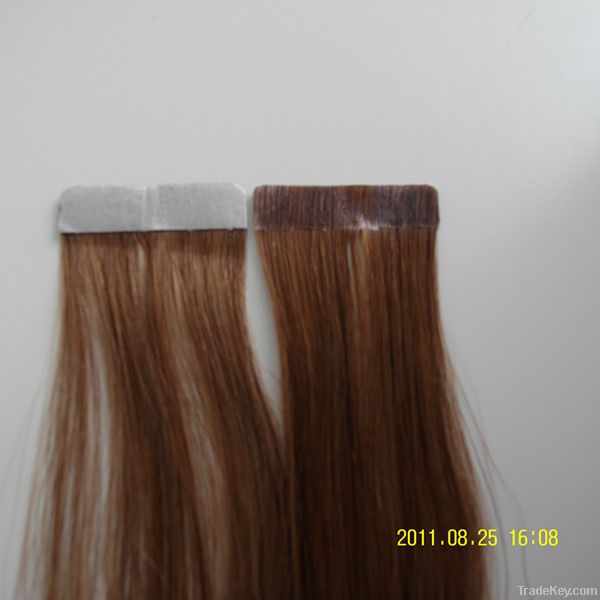 remy pu taped skin weft hair extension