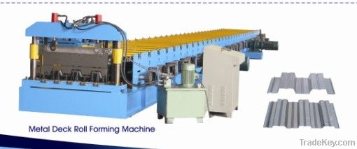 metal deck forming machine