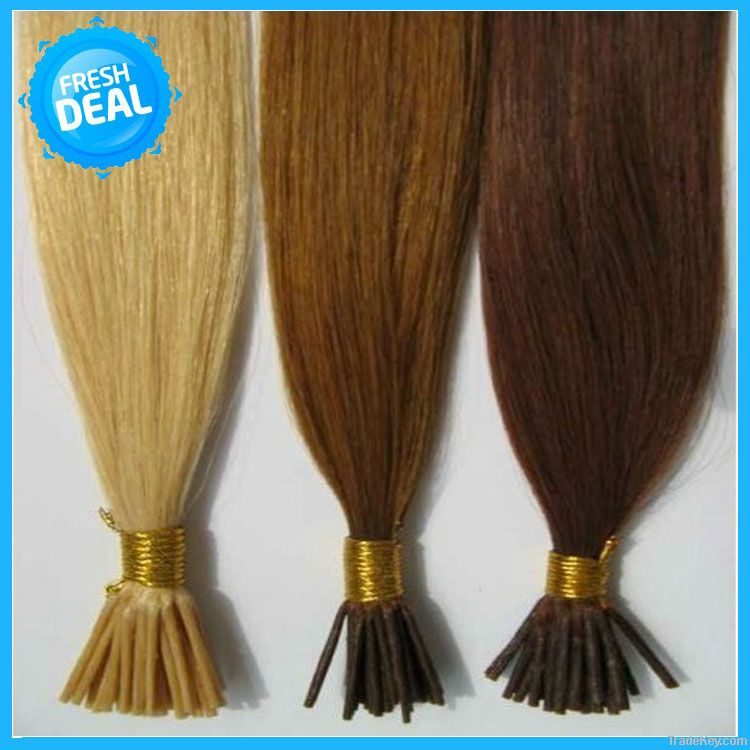 Remy 100% Human Hair Extensions Keratin U Tip