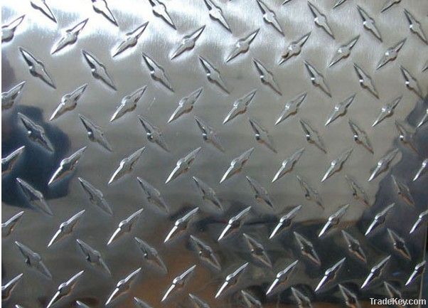 aluminium tread plate, aluminium checkered sheet, 5, 3, 2-bar