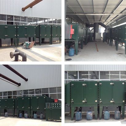 Industrial Electrostatic Precipitator for Textile Stenter