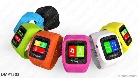 DMP1503 Digital Sport Watch style Touch panel MP4 player