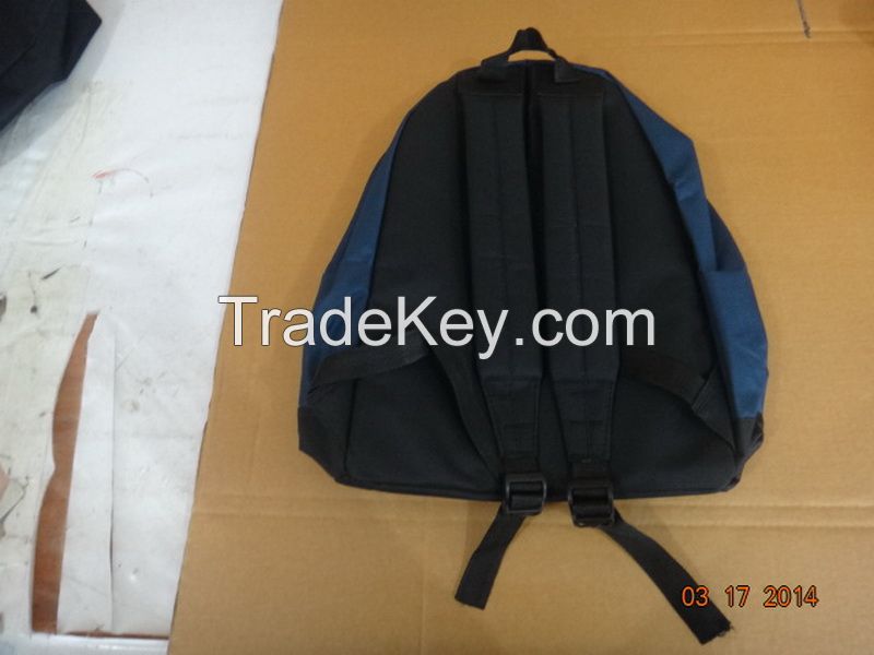 2014New arrival promotional backpack for student cheap 600D hide seam quality item 