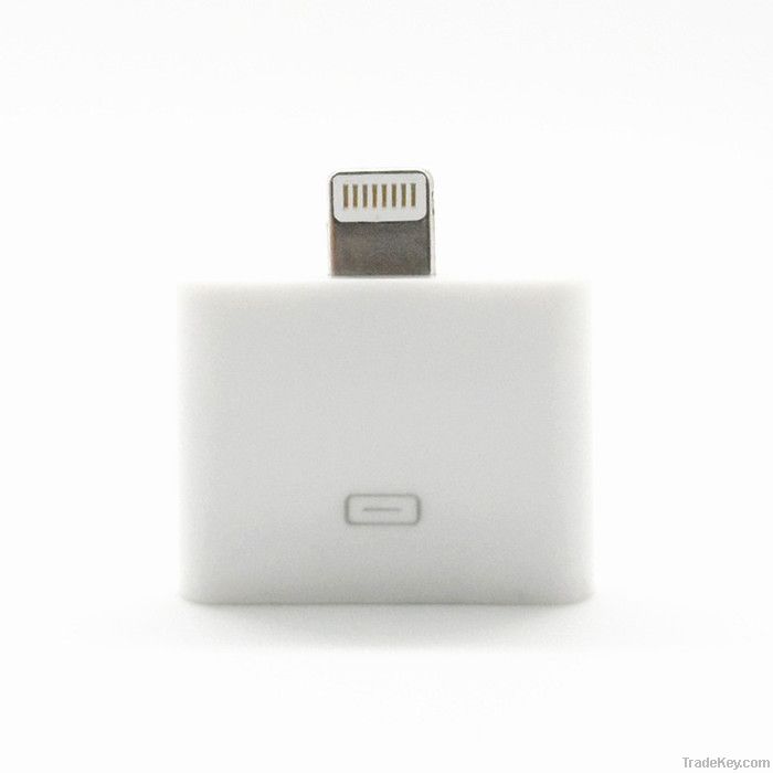 Hot sale for iphone 5" adapter 30pin-8pin with wholesale price