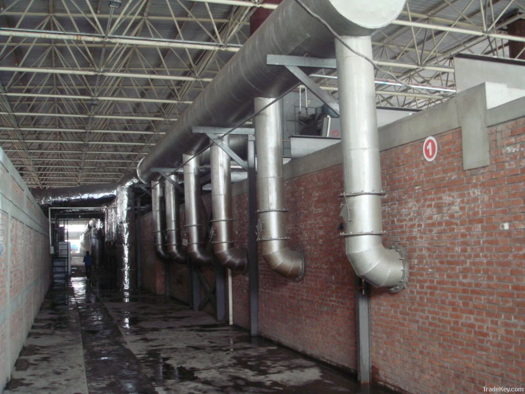 Automatic brick production line with Tunnel kiln for firing bricks