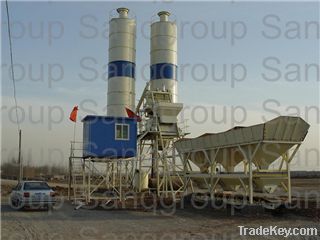 HZS35 concrete mixing plant