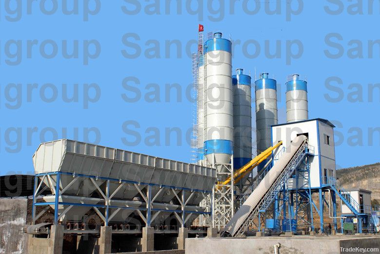 HZS60concrete mixing plant