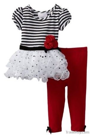 2013 Newest Fashion kids dress (children wear)