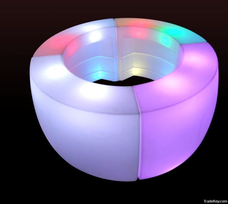 Led bar table, led round bar, led table