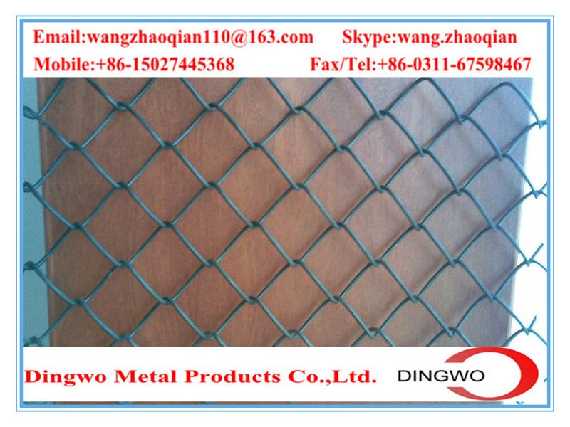 Pvc Coated Chain Link Fence,stainless Steel Chain Link Fence,galvanized Chain link fence,sport fence,garden fence,stadium fence,basketball playground fence,field fence