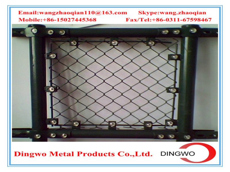 Pvc Coated Chain Link Fence,stainless Steel Chain Link Fence,galvanized Chain link fence,sport fence,garden fence,stadium fence,basketball playground fence,field fence