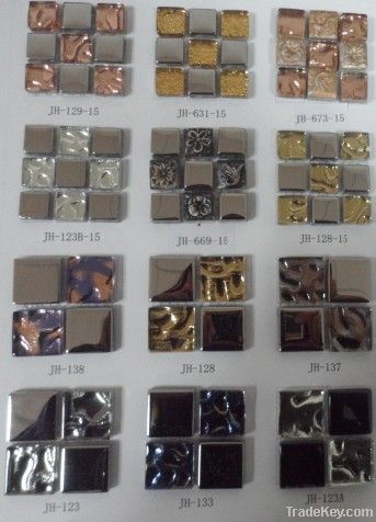 Glass mosaic tile