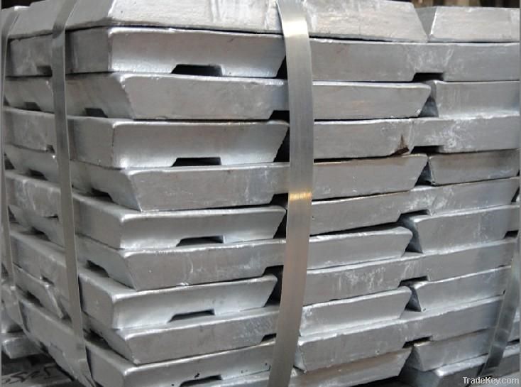 Zinc ingots