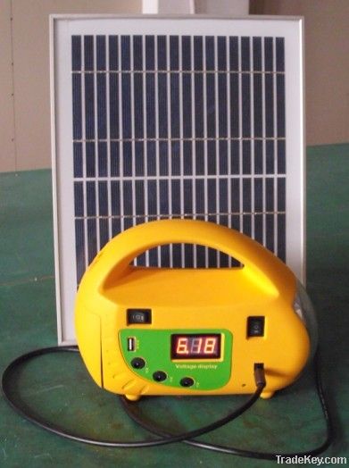 Mini solar multi-function generator system