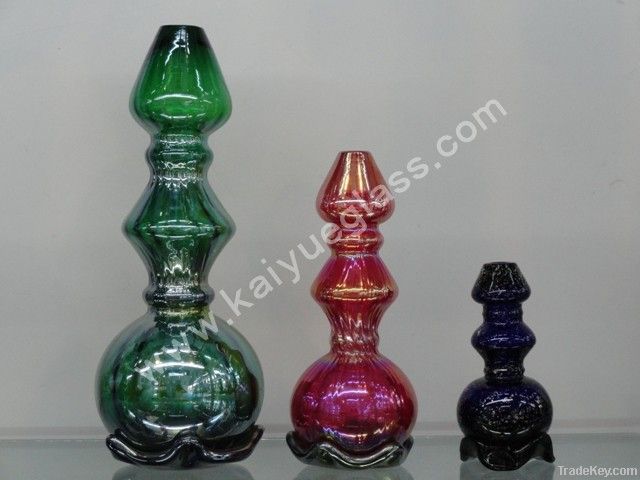 soft glass bongs, hookah, flower bottles