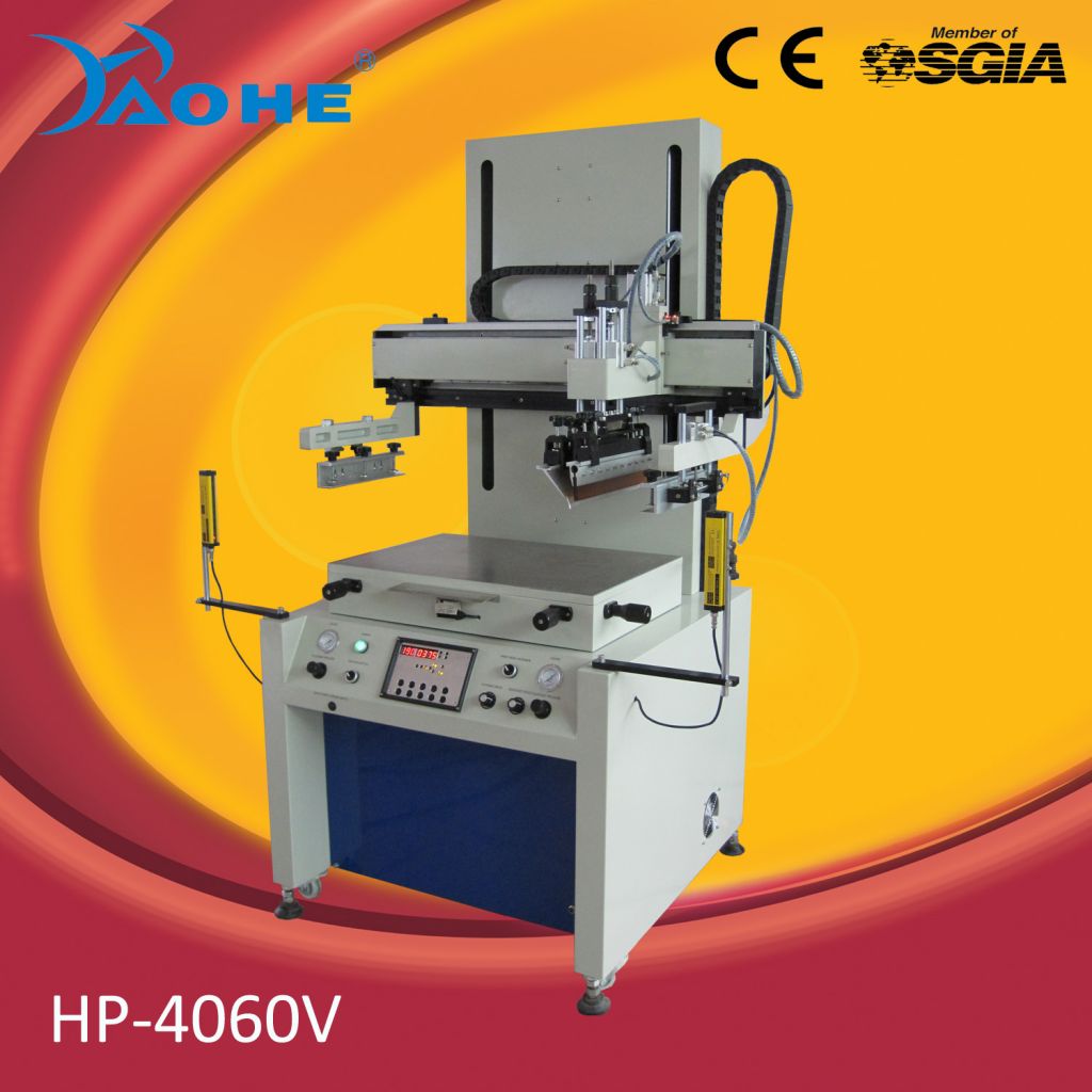 electric flat screen printer with vaccum