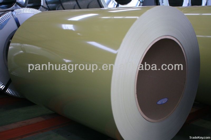 PPGI  prepainted galvanized  steel  coil