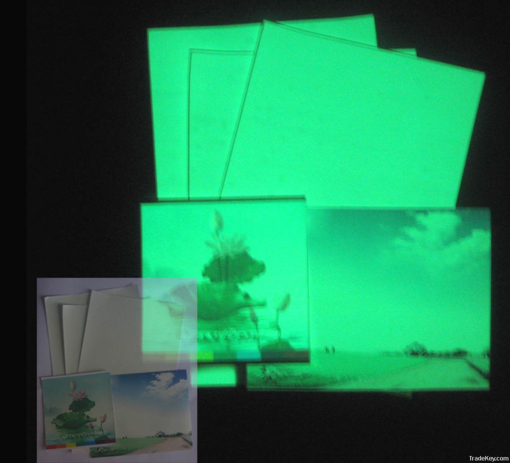 self luminous glow in the dark film self adhesive luminescent film