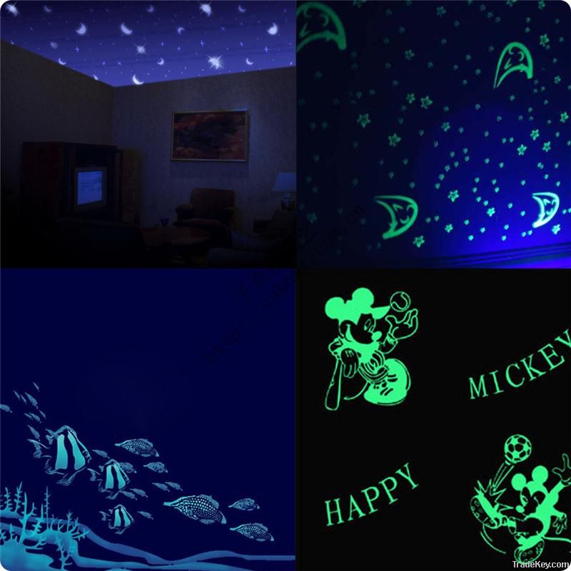 self luminous photoluminescent paint glow in the dark