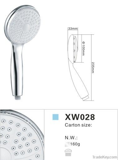 ABS PLASTIC HANDHELD SHOWER HEAD XW028