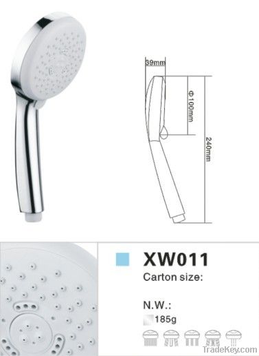 ABS PLASTIC HANDHELD SHOWER HEAD XW011