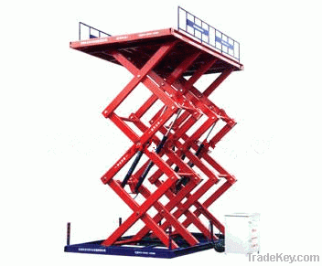 Fixed lifting platform