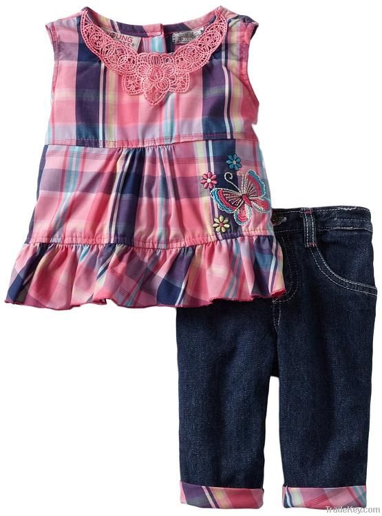 girl's dress, child wear fashion dress