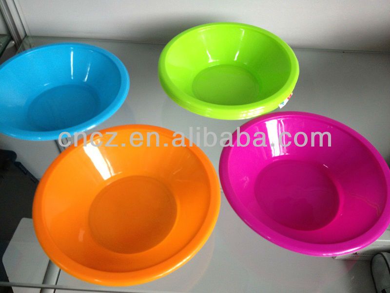 colorful food grade PP plastic bowl