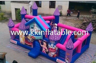 2014 hot princess inflatable bouncy jumping castle