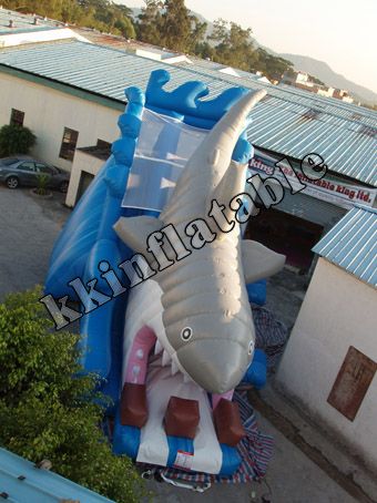 2014 hot inflatable slide price