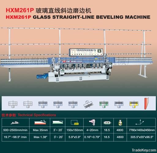 Glass Straight-Line Beveling Machine