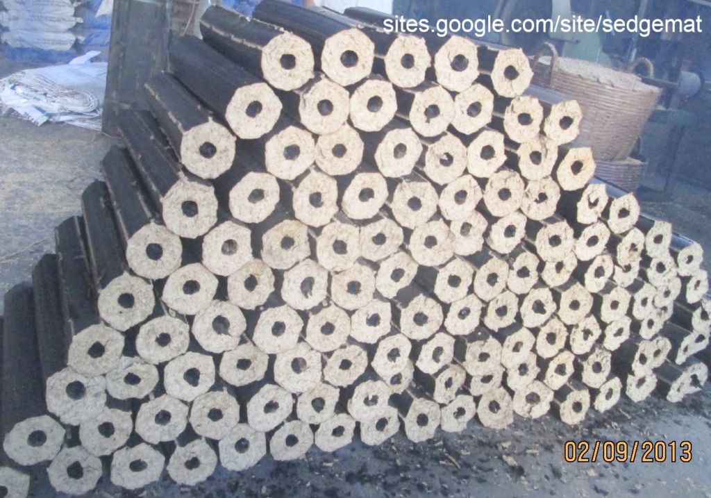 Rice Husk Briquette