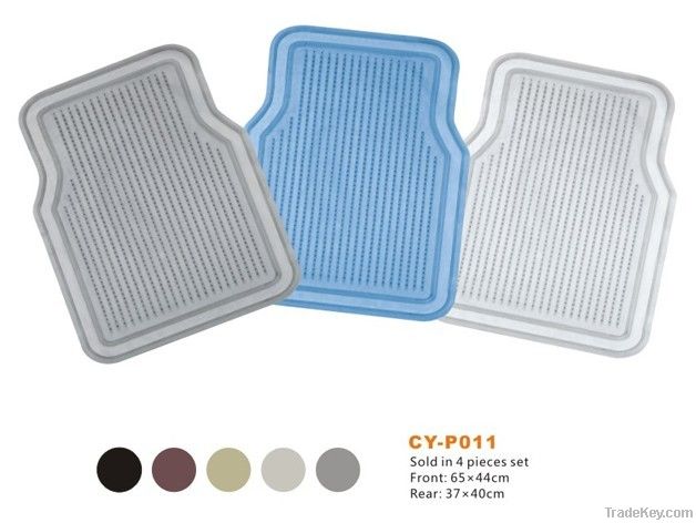 pvc transparent clear car mats