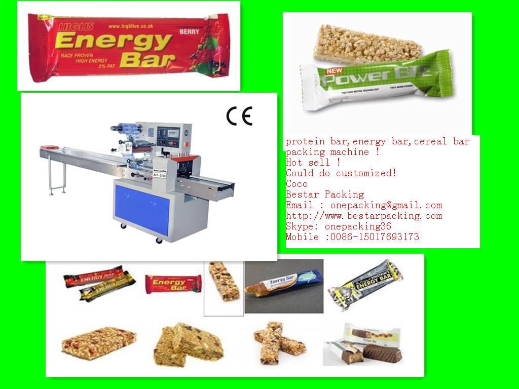 Cereal bar packing machine, packaging machine