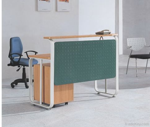 fashion design aluminium reception desks