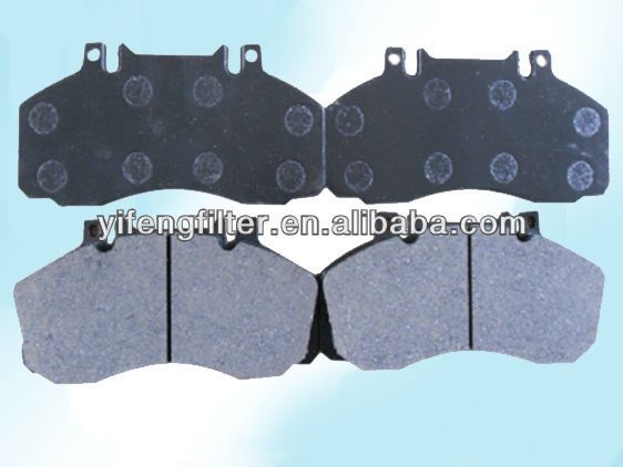 Truck brake pad 29835/ D1062 for Mercedes Benz Vario, T2/LN1