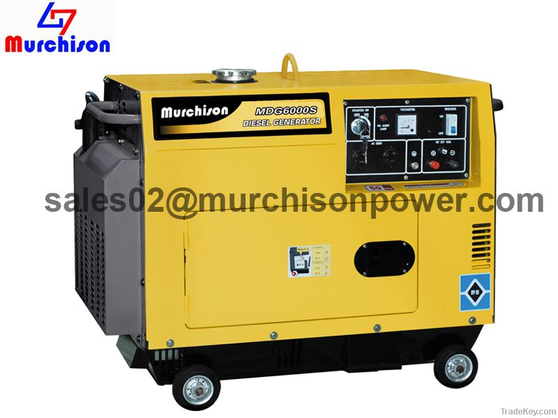 5KW DIESEL GENERATOR, SILENT GENSET,