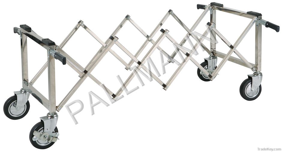 Aluminum Alloy Church Trolley, Silver