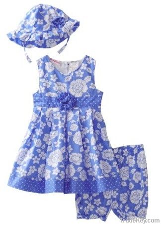 Children's clothes boutique girl's dress 2013