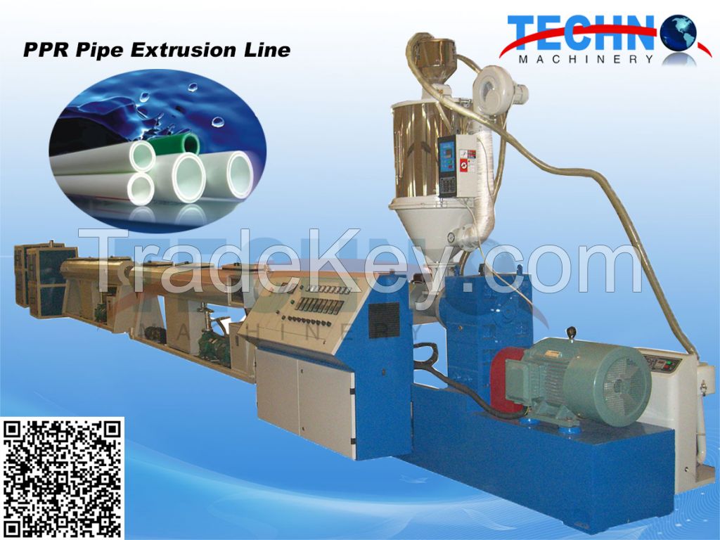 Plastic Pipe Extrusion Machine