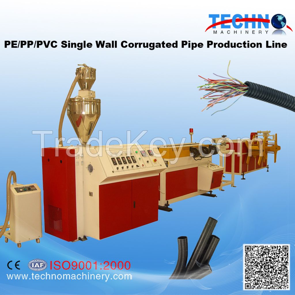 Plastic Pipe Extrusion Machine