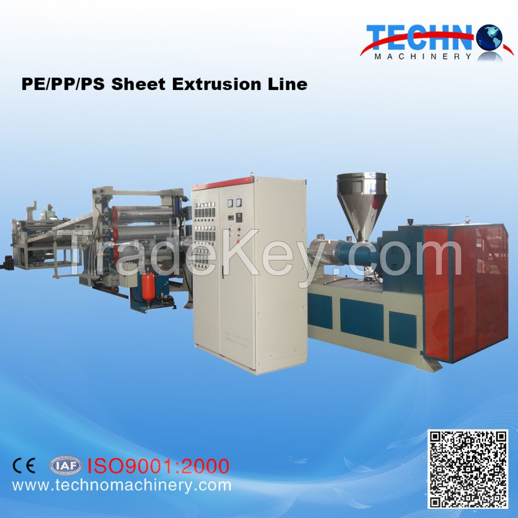 Plastic Sheet Extrusion Machine