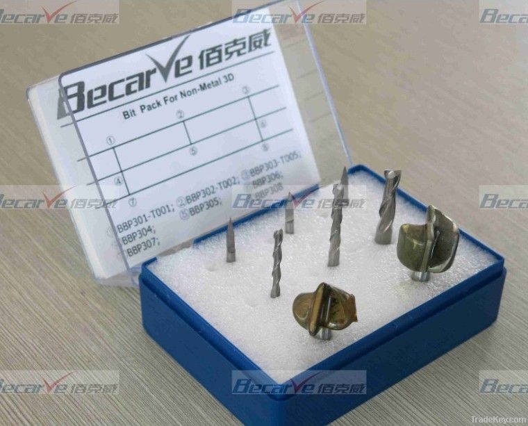 UAE becarve cnc machine cutting bit, non-metal cutting bit