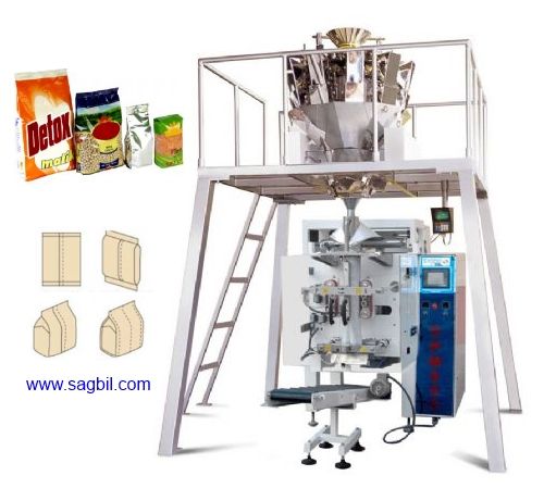 VERTICAL MULTIHEAD WEIGHERS PACKAGING MACHINE