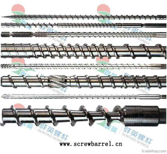 Nitration 38CrMoALA screw barrel plastic extruder machine